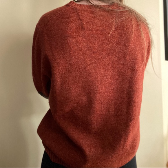 Black Brown 1826 V-Neck Sweater - Picture 3 of 4
